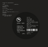 Aphex Twin - Computer Controlled Acoustic Instruments Pt2 (Ep)