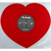 Beatles - Love Me Do/P.S. I Love (disco em forma de coração)